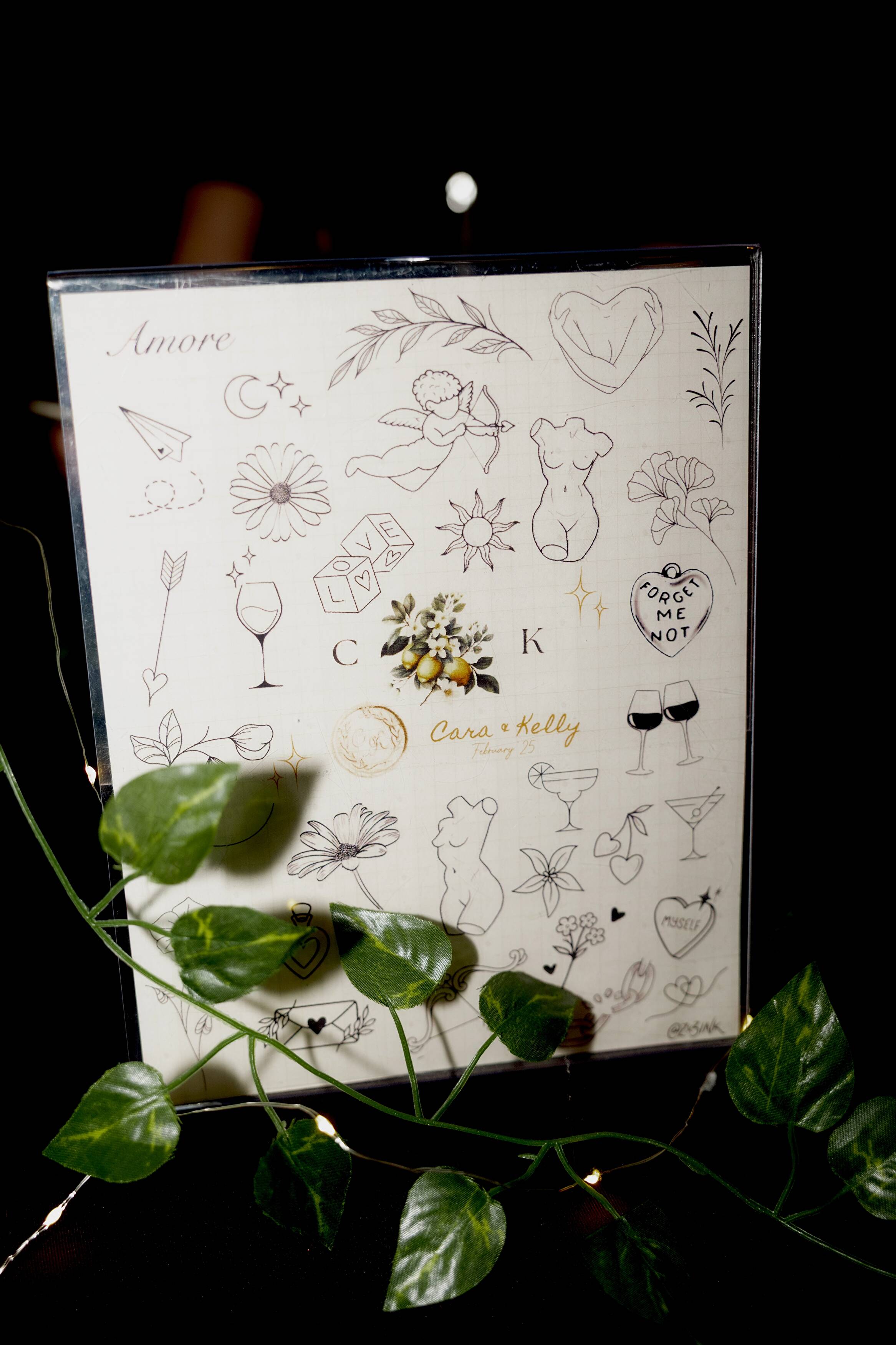 Eternal Hearts | Zx3 Ink | Garden of Eve
